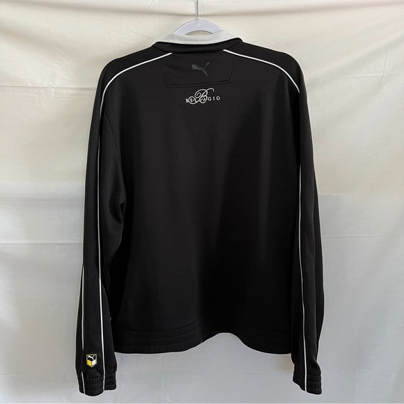 PUMA Bellagio Las Vegas Hotel Black Full Zipper Track Jacket Size Large - Picture 3 of 16